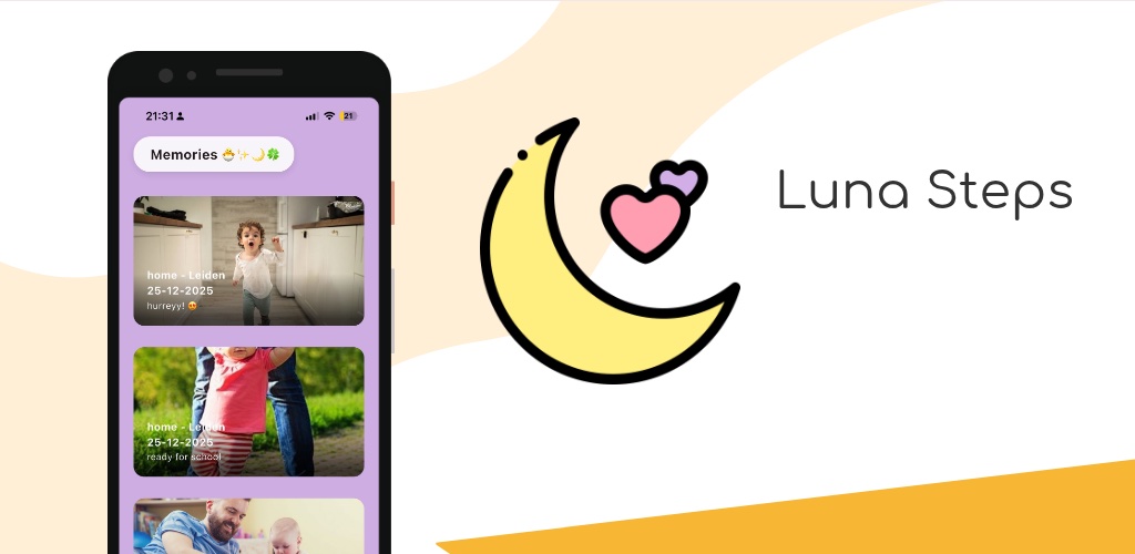 Luna Steps app